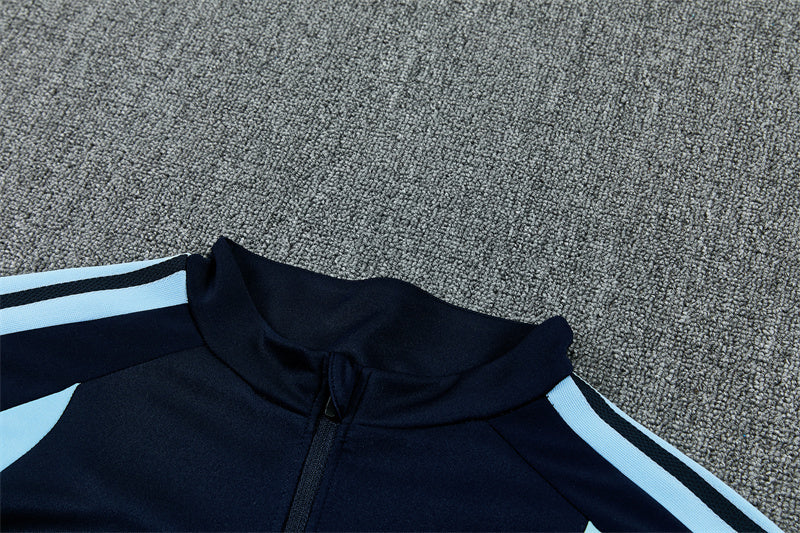 Argentine 26/27 Dark Navy/Sky Blue Training Tracksuit Set