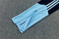 Argentine 26/27 Dark Navy/Sky Blue Training Tracksuit Set
