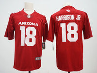 Arizona 25/26 Harrison Jr. #18 Red Game NFL Jersey