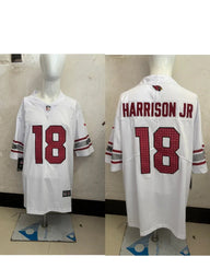 Arizona 25/26 Harrison Jr. #18 White Game NFL Jersey