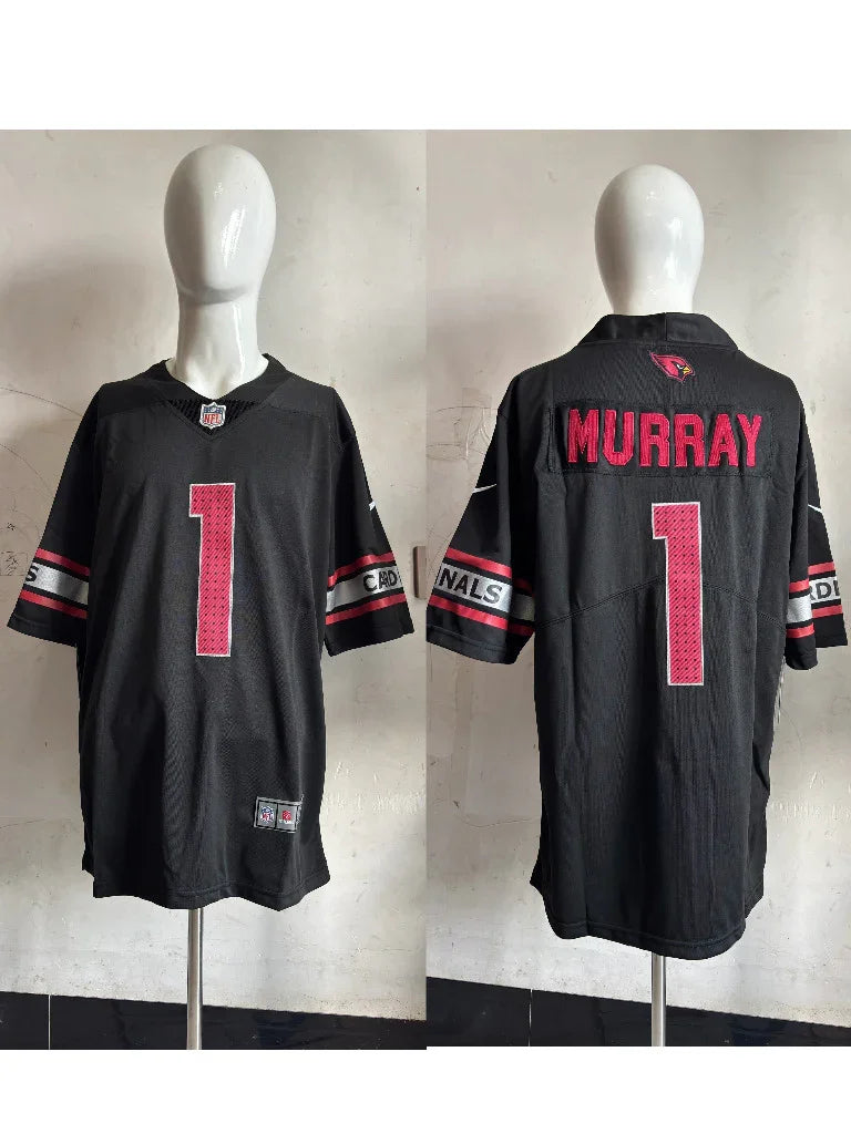 Arizona 25/26 Murray #1 Black Game NFL Jersey