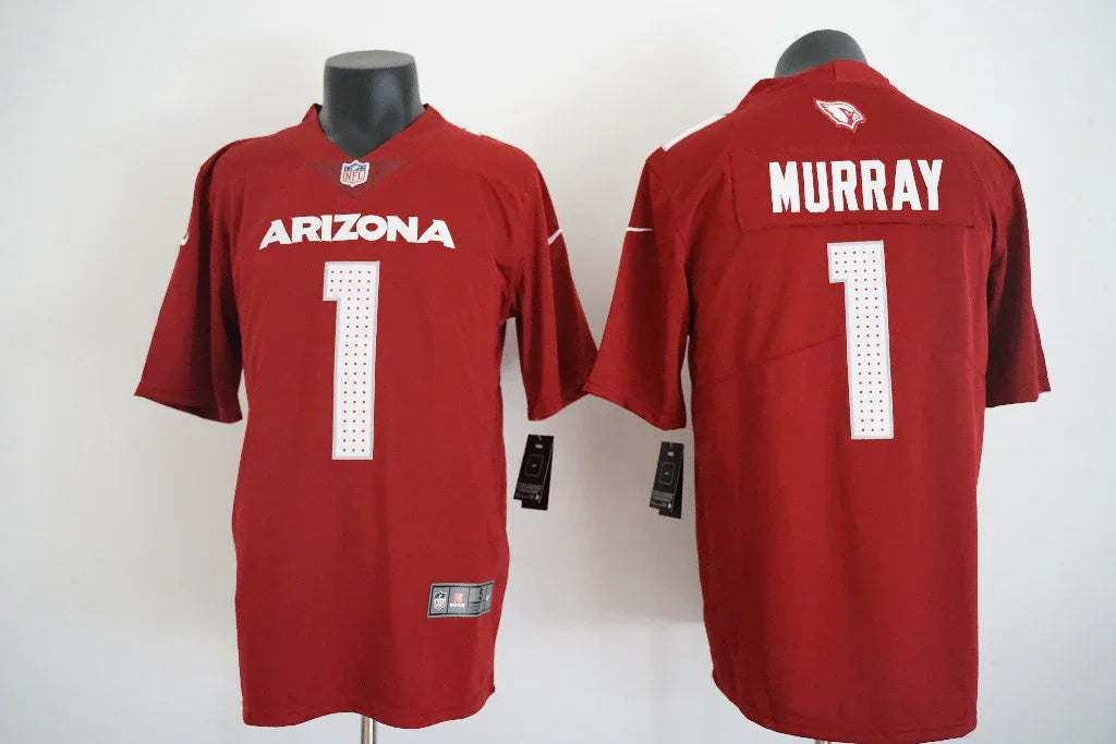 Arizona 25/26 Murray #1 Red Game NFL Jersey