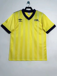 Arsenal 1983/86 Retro Yellow/Black Away Jersey
