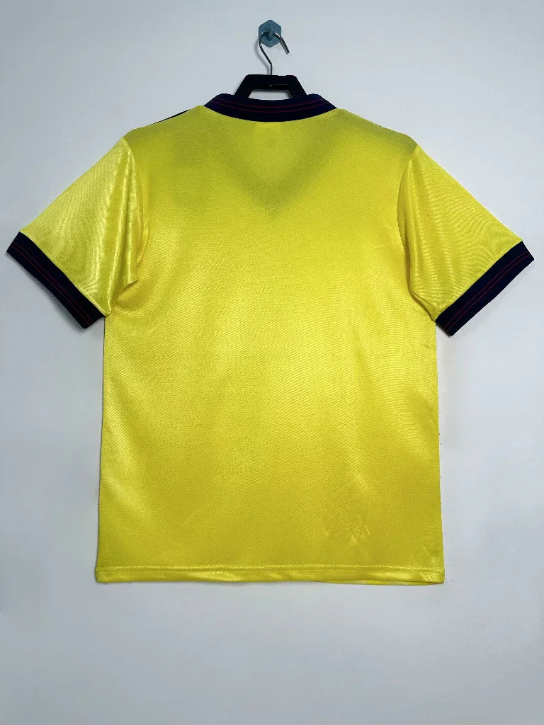 Arsenal 1983/86 Retro Yellow/Black Away Jersey