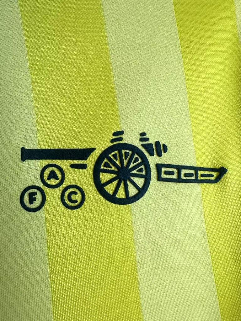Arsenal 1983/86 Retro Yellow/Black Away Jersey