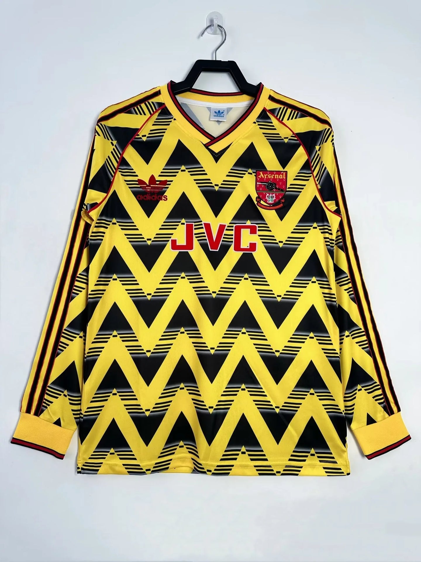 Arsenal 1991/93 Vintage Retro Home Long Sleeve Jersey - Concept Kits