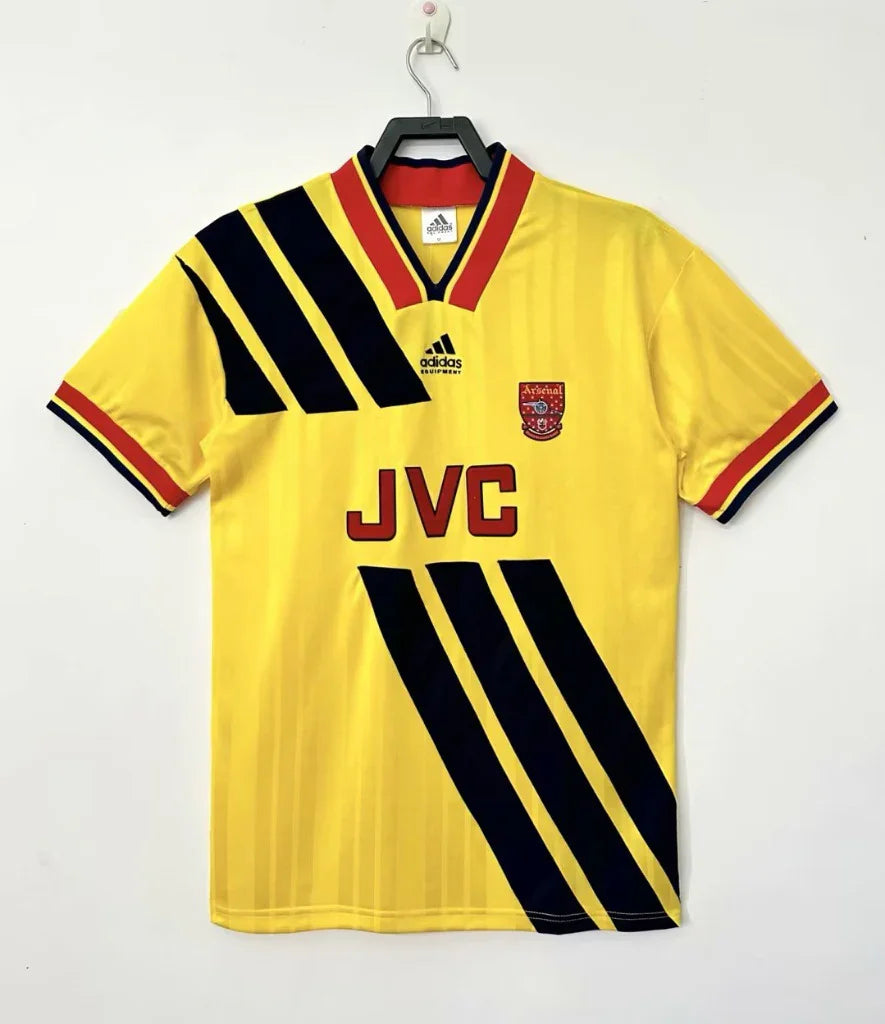 Arsenal 1993/94 Vintage Retro Away Jersey – Iconic Gunners Throwback ...