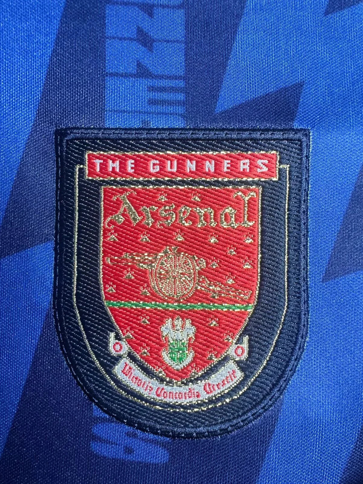 Arsenal 1994/95 Vintage Retro Blue Away Jersey - Concept Kits