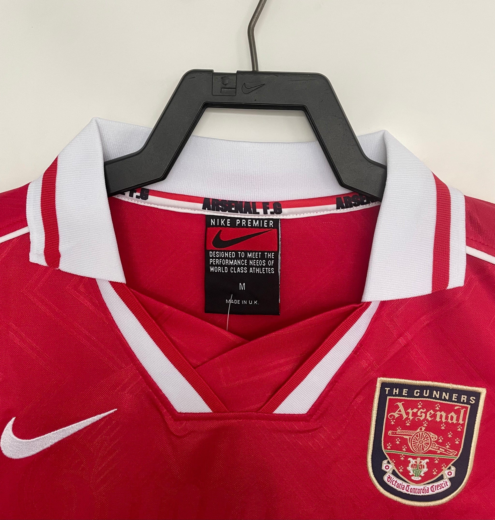 Arsenal 1996/97 Vintage Retro Home Jersey - Concept Kits