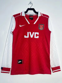 Arsenal 1996/97 Vintage Retro Home Long Sleeve Jersey - Concept Kits
