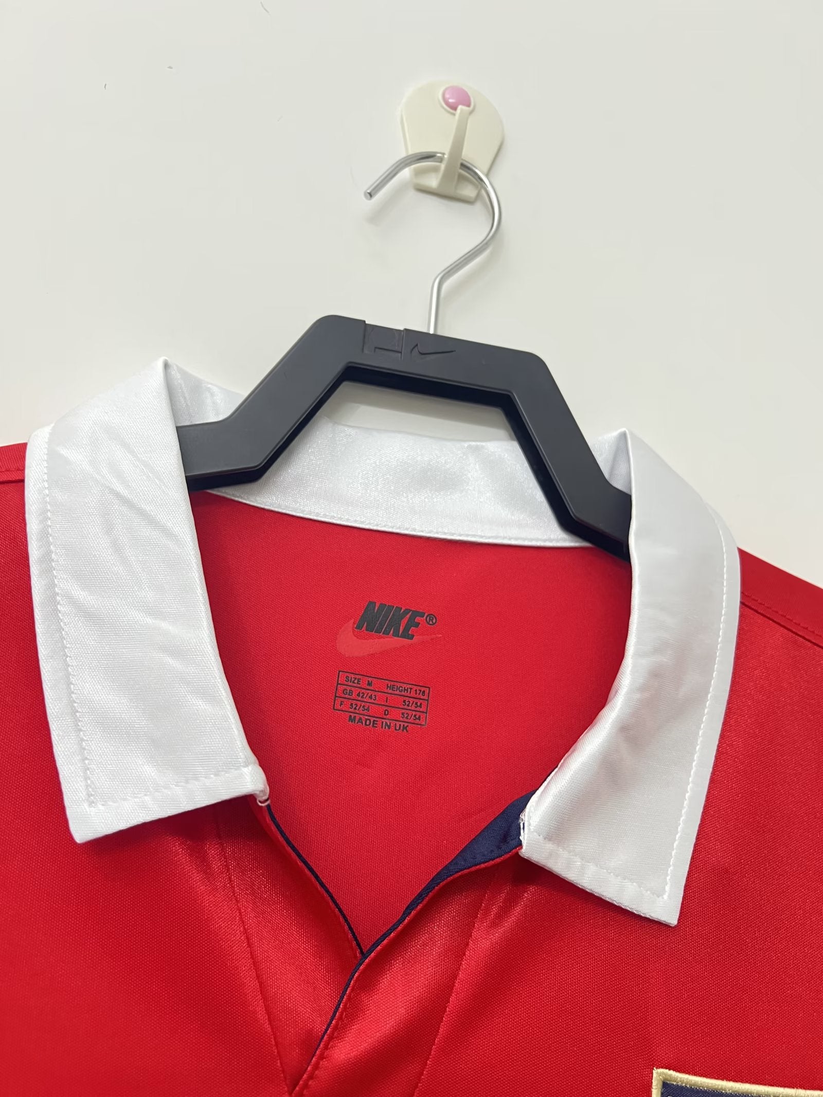 Arsenal 1998 Vintage Retro Home Jersey - Concept Kits