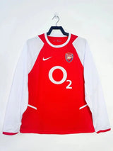 Arsenal 2002-03 Vintage Retro Long Sleeves Away Jersey - Concept Kits