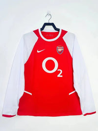Arsenal 2002-03 Vintage Retro Long Sleeves Away Jersey - Concept Kits