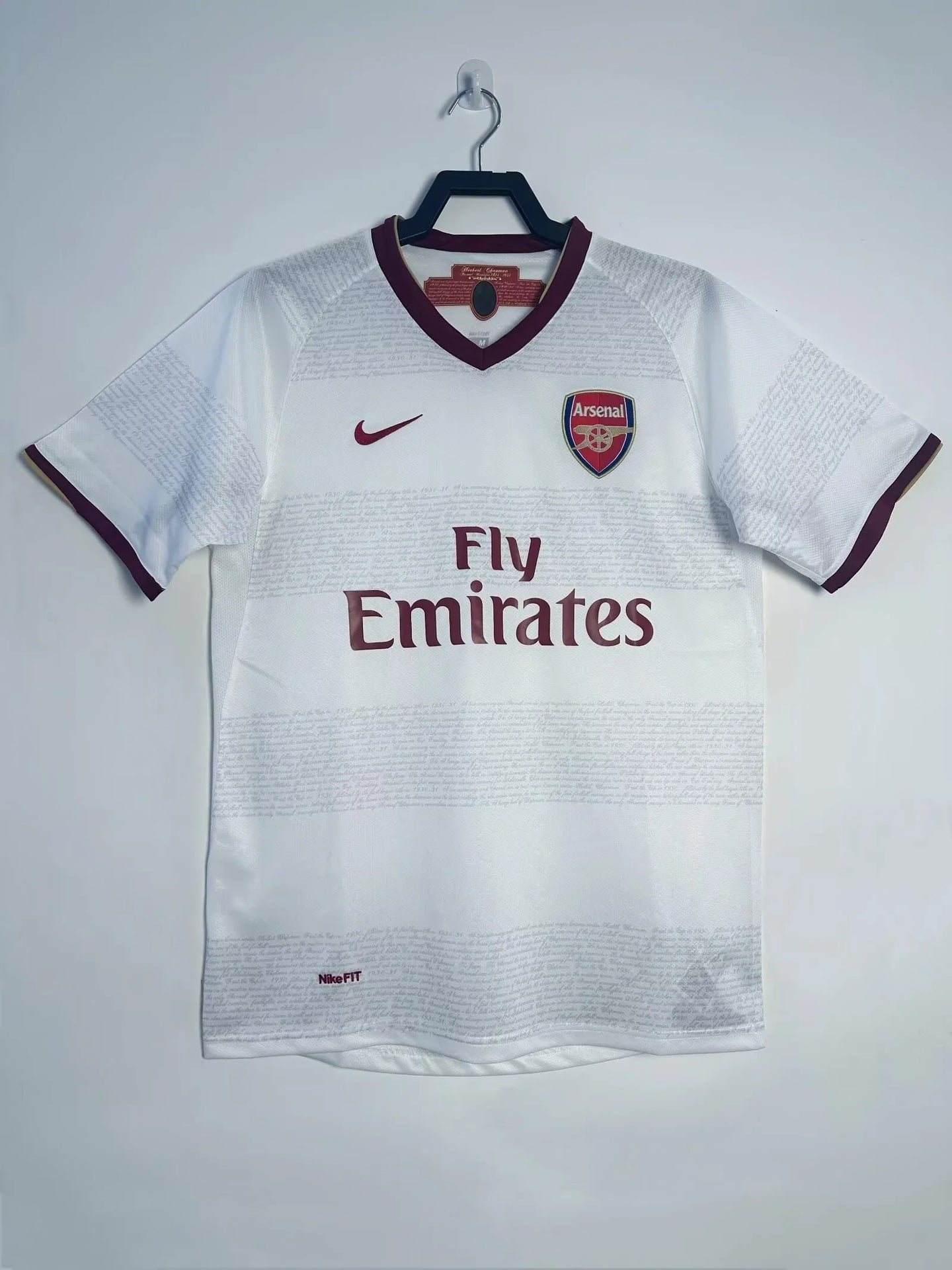Arsenal 2007/08 Vintage Retro Away Jersey - Concept Kits