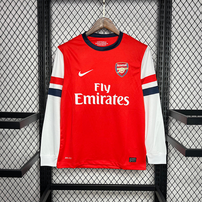 Arsenal 2012/13 Vintage Retro Home Long Sleeve Jersey