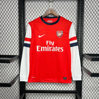 Arsenal 2012/13 Vintage Retro Home Long Sleeve Jersey