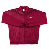 Arsenal 2026 Red/Black Windbreaker Full-Zip Jacket