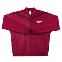 Arsenal 2026 Red/Black Windbreaker Full-Zip Jacket