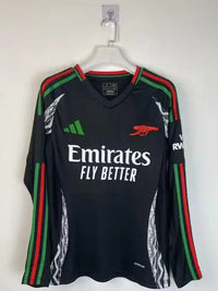 Arsenal 24/25 Black Long Sleeve Jersey - Concept Kits