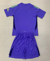 Arsenal 24/25 Purple Goalkeeper Kids Kit - Concept Kits