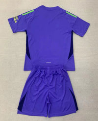 Arsenal 24/25 Purple Goalkeeper Kids Kit - Concept Kits