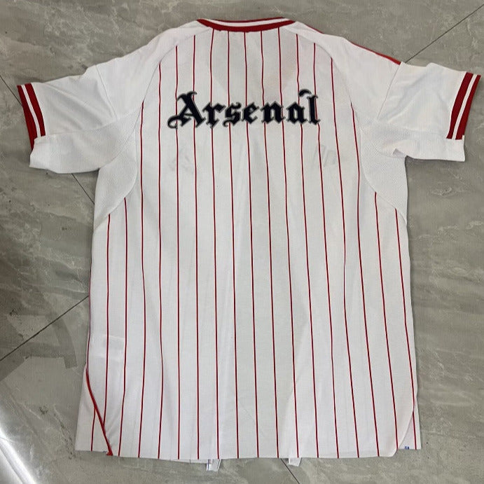 Arsenal 25/26 Baseball Jersey (Team Name Sewn) - Concept Kits