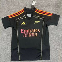 Arsenal 25/26 Black/Orange Pre-Match Training Jersey
