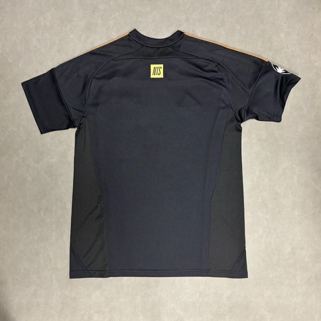 Arsenal 25/26 Black/Orange Training Soccer Jersey