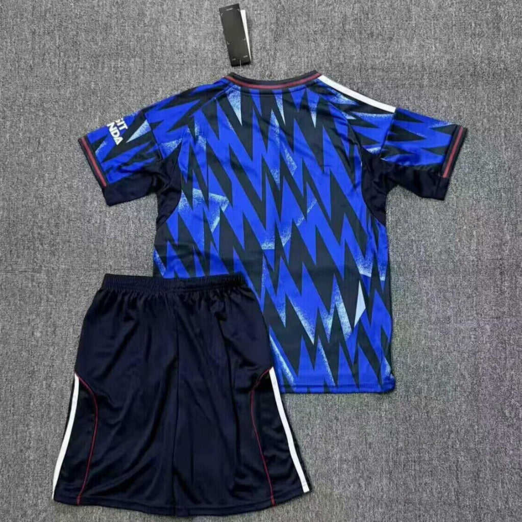 Arsenal 25/26 Blue Away Kids Kit - Concept Kits