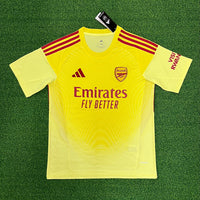 Arsenal 25/26 Goalkeeper Yellow Jersey - Concept Kits