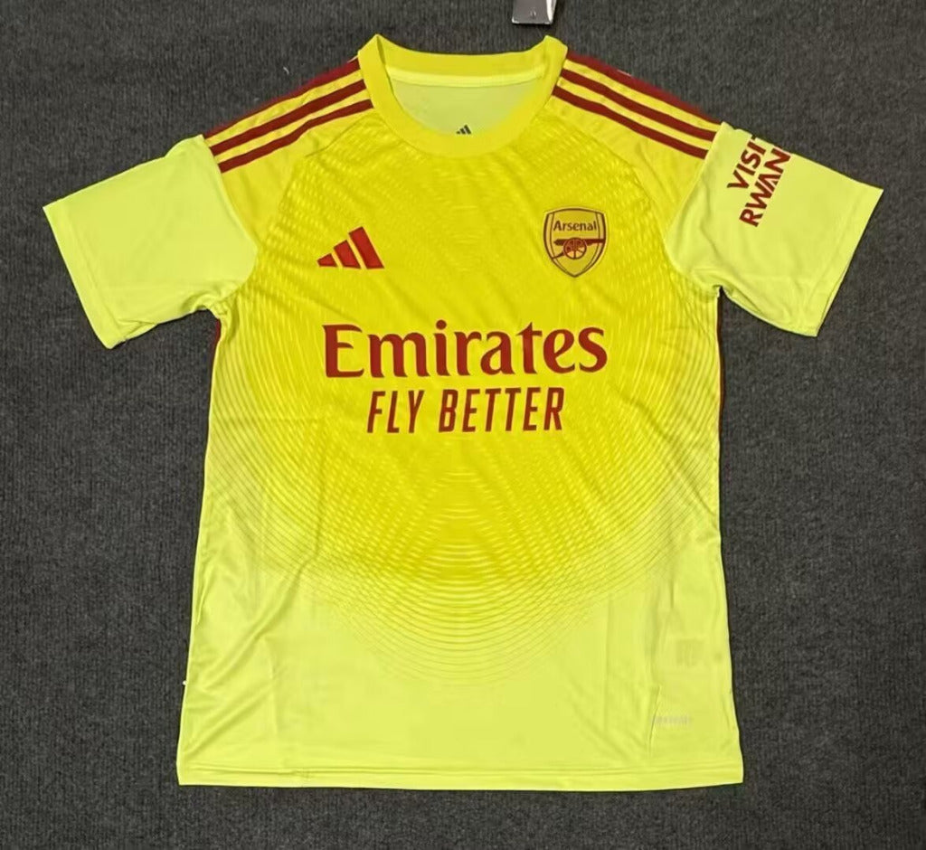 Arsenal 25/26 Goalkeeper Yellow Jersey - Concept Kits