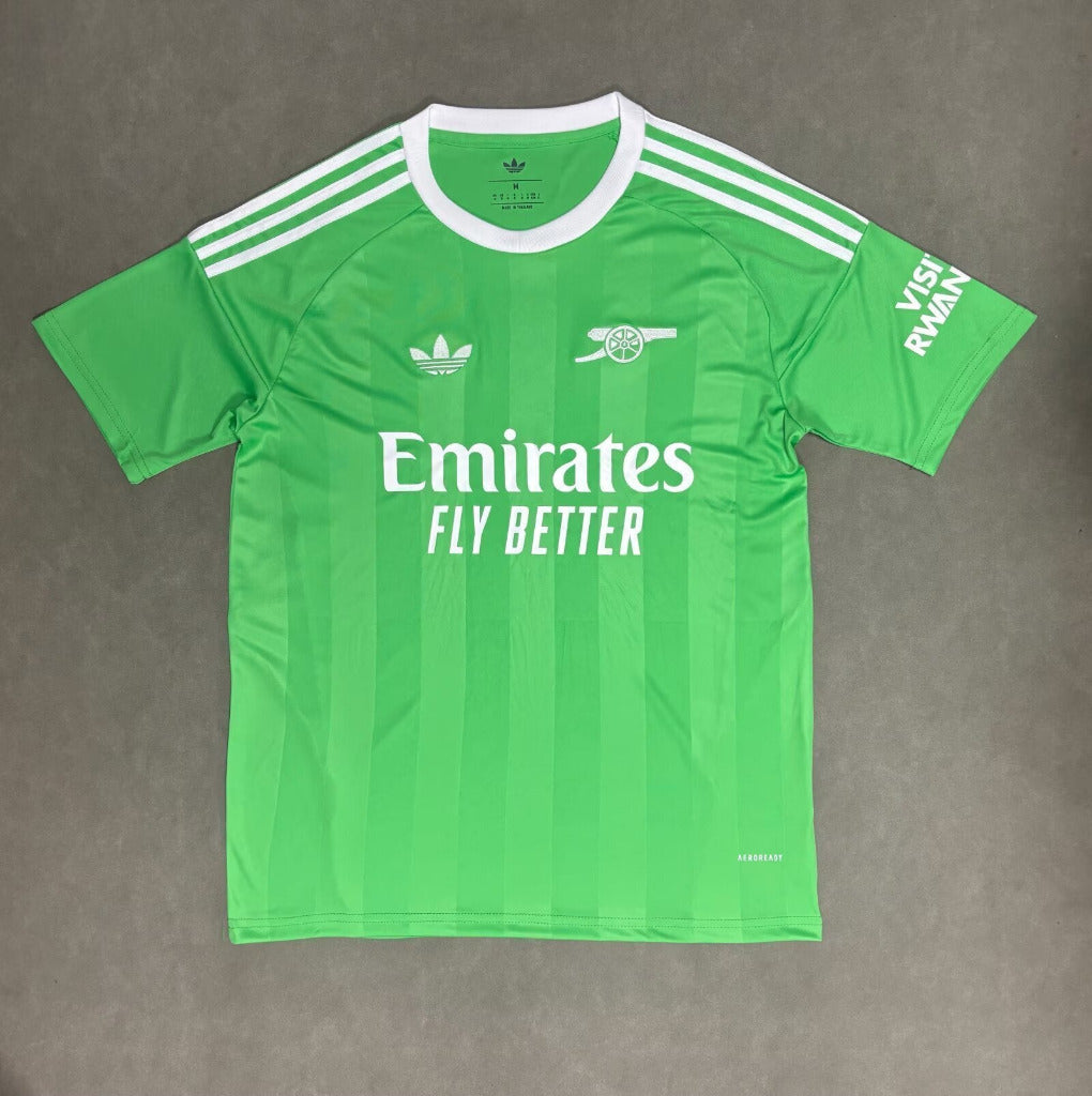 Arsenal 25/26 Green/White Goalkeeper Jersey