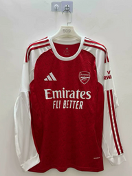 Arsenal 25/26 Home Red/White Long Sleeves Jersey - Concept Kits