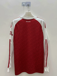 Arsenal 25/26 Home Red/White Long Sleeves Jersey - Concept Kits