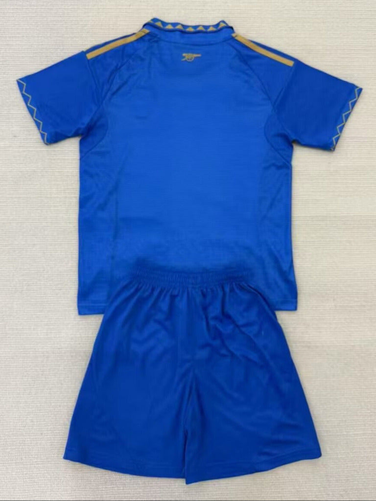 Arsenal 25/26 Kids Blue Jersey Set - Concept Kits