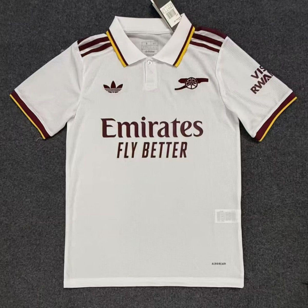 Arsenal 25/26 Kids Third White Jersey Set - Concept Kits