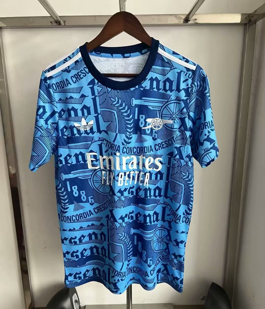 Arsenal 25/26 Special Blue Pre-Match Training Jersey - Concept Kits