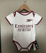 Arsenal 25/26 White 3rd Baby Bodysuit