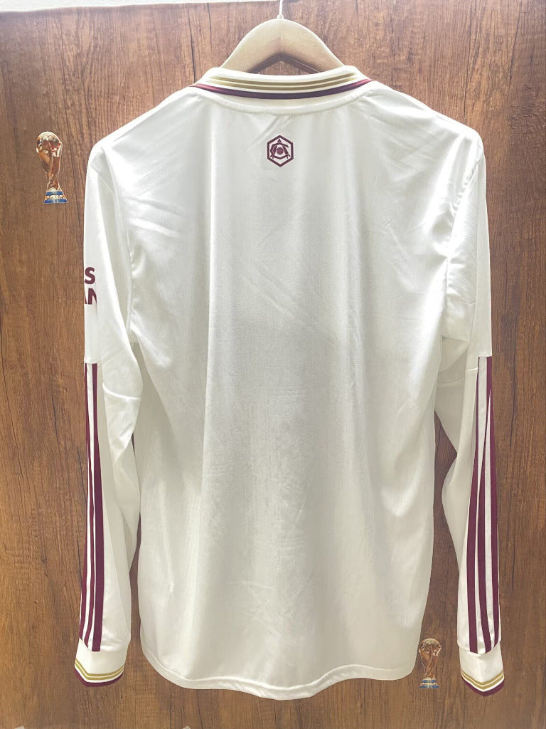 Arsenal 25/26 White 3rd Long Sleeve Jersey