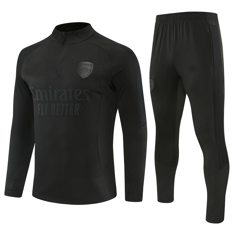 Arsenal 26/27 All-Black Training Tracksuit Set