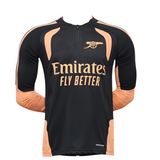 Arsenal 26/27 Black/Orange Training Long Sleeve Player Version Jersey