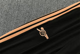 Arsenal 26/27 Black with Orange Training Tracksuit Set