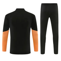 Arsenal 26/27 Black with Orange Training Tracksuit Set