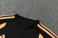 Arsenal 26/27 Black with Orange Training Tracksuit Set