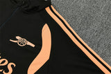 Arsenal 26/27 Black with Orange Training Tracksuit Set