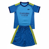Arsenal 26/27 Blue/Yellow Goalkeeper Kids Jersey Set