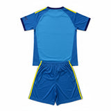 Arsenal 26/27 Blue/Yellow Goalkeeper Kids Jersey Set