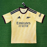 Arsenal 26/27 Classic Yellow/Blue Trim 3rd Away Jersey