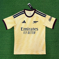 Arsenal 26/27 Classic Yellow/Blue Trim 3rd Away Jersey