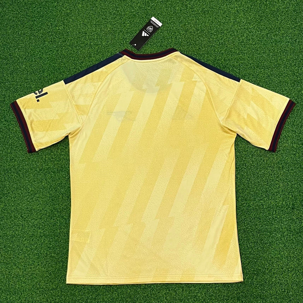 Arsenal 26/27 Classic Yellow/Blue Trim 3rd Away Jersey